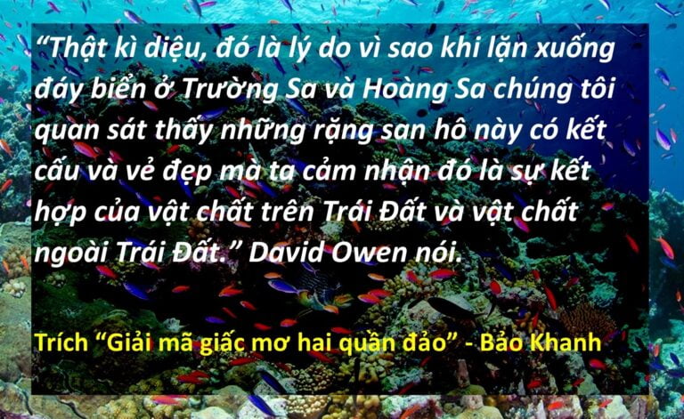 Giải mã giấc mơ hai quần đảo