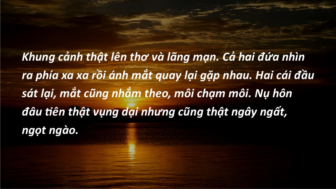 3. nụ hôn hồ tây