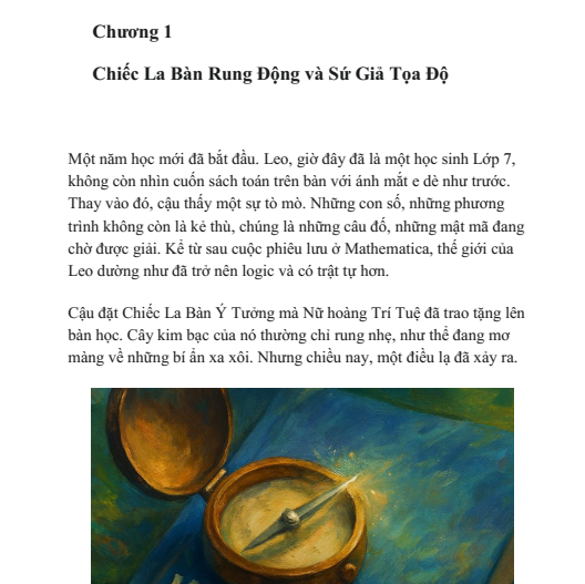 Leo và Những Bí Mật của Mathematica, Tập 2: TRÒ CHƠI CỦA KẺ BẺ CONG LOGIC - Ảnh 4